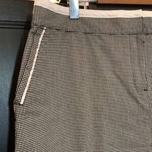 IZOD Gingham  Skort sz 16
